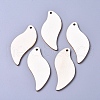 Unfinished Blank Poplar Wood Big Pendants WOOD-D021-15-1