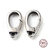 925 Thailand Sterling Silver Lobster Claw Clasps STER-D003-07AS-3