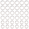 SOFPLATE 600Pcs 3 Styles 304 Stainless Steel Open Jump Rings STAS-SP0001-70-1