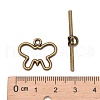 Tibetan Style Alloy Toggle Clasps MLF5111Y-NF-3