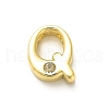 Rack Plating Brass Cubic Zirconia Beads KK-L210-008G-Q-1