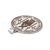 Non-Tarnish 304 Stainless Steel Seven Archangels Pendants STAS-C063-04P-3