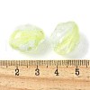 Two Tone Transparent Acrylic Beads OACR-D304-01B-3