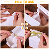 Square Blank Paper Gift Storage Boxes with Ribbon CON-WH0089-115-4