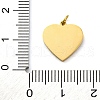 304 Stainless Steel Enamel Charms STAS-E550-66G-3