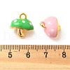 Alloy Enamel Charms FIND-U033-04G-3