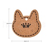 Kraft Paper Earring Display Cards CDIS-D005-08-2