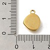 Ocean Theme 304 Stainless Steel Pendants STAS-Z092-06G-05-3