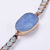 Five Loops Leather Warp Bracelets BJEW-F395-A-5