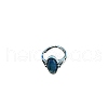 Brass & Paua Shell Finger Rings FS-WG3AD81-01-1