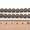 Transparent Glass Beads Strands GLAA-T032-T8mm-MD02-4