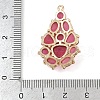 Brass Glass Pendants KK-R224-16A-G-3