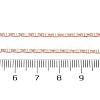Brass Oval Link Chain Necklaces for Women NJEW-D302-10RG-3