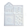 Patchwork House Christmas DIY Pendant Decoration Silicone Molds DIY-M057-01C-3