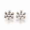 Tibetan Style Alloy Spacer Beads TIBEB-1171-AS-LF-2