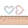 UV Plating Transparent Acrylic Beads. Mixed Color OACR-Z020-21A-3