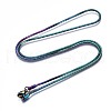 Ion Plating(IP) 304 Stainless Steel Snake Chain Necklace STAS-S119-005-3