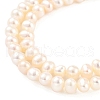 Natural Cultured Freshwater Pearl Beads Strands PEAR-C003-10F-4