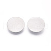 304 Stainless Steel Brooch Cabochon Settings STAS-E547-08L-P-1