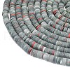 Natural African Bloodstone Beads Strands G-P575-B11-6x1mm-3