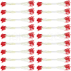 Rope with Plaster Artificial Fzlower Core for Hairpin Accessories DIY-WH20010-10A-1