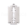 Non-Tarnish 201 Stainless Steel Pendants STAS-K003-09P-2