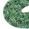 Natural Green Aventurine Beads Strands G-A260-A39-01-3