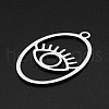 Non-Tarnish 201 Stainless Steel Pendants STAS-N090-LA006-1-2