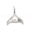 Alloy Crystal Rhinestone Pendants ALRI-K048-02P-1