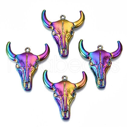 Rainbow Color Alloy Pendants PALLOY-S180-026-RS-1