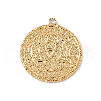 Ion Plating(IP) 304 Stainless Steel Pendants STAS-K242-14G-1