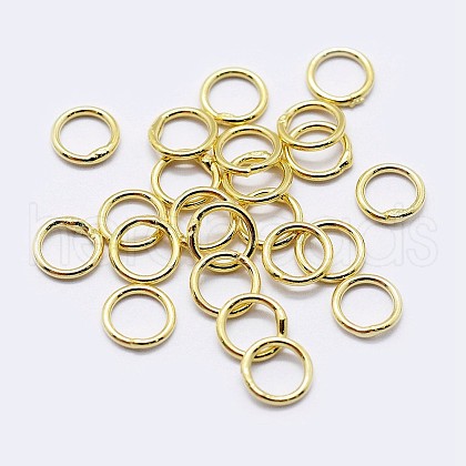 925 Sterling Silver Round Rings STER-F036-03G-1x8-1