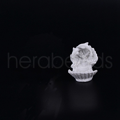 Resin Crystal Ball Display Pedestal DJEW-PW0009-030A-1