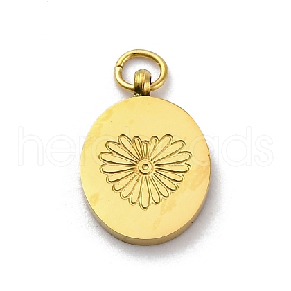 304 Stainless Steel Charms STAS-E550-30G-1