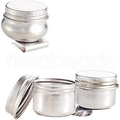 Stainless Steel Colour Modulation Bead Containers CON-PH0012-03-1