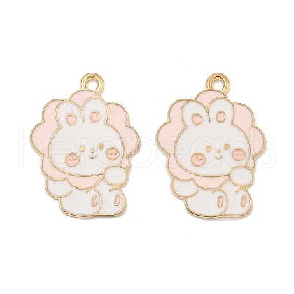 Animal Forest Theme Zinc Alloy Enamel Pendants FIND-Z065-01D-1