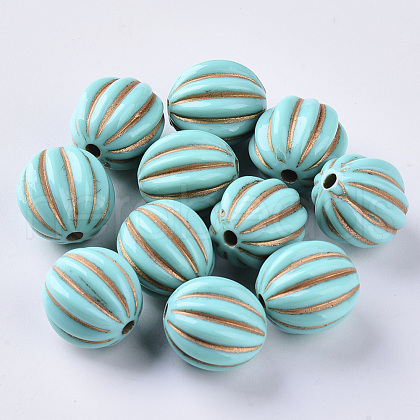 Acrylic Beads OACR-S029-116-1