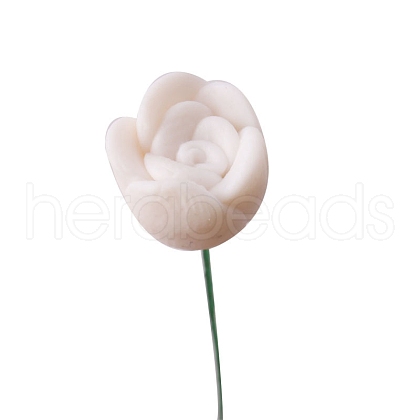 Polymer Clay Rose Miniature Ornaments PW-WG45067-05-1
