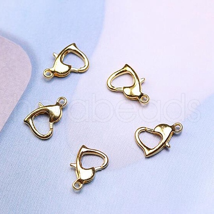 Alloy Lobster Claw Clasps FIND-TAC0026-13G-1