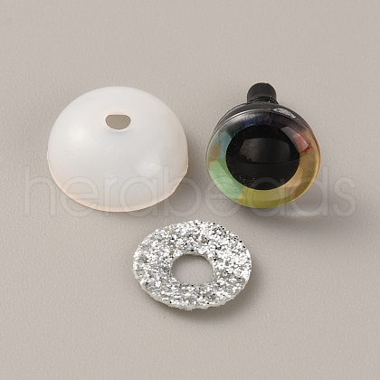 Plastic Doll Eyes DIY-WH0399-03A-1