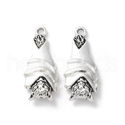 Tibetan Style Alloy Pendants X-TIBE-B002-02AS-1