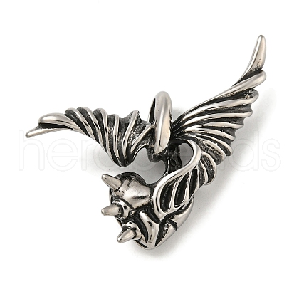 316 Surgical Stainless Steel Pendants STAS-Z073-81AS-1