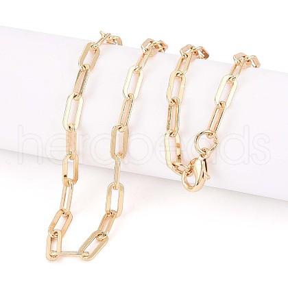 Brass Paperclip Chains MAK-S072-15A-G-1