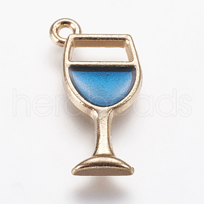 Alloy Enamel Pendants ENAM-G124-06A-1