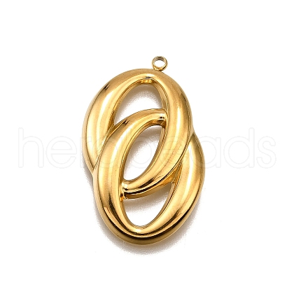 304 Stainless Steel Pendants STAS-M116-04G-1
