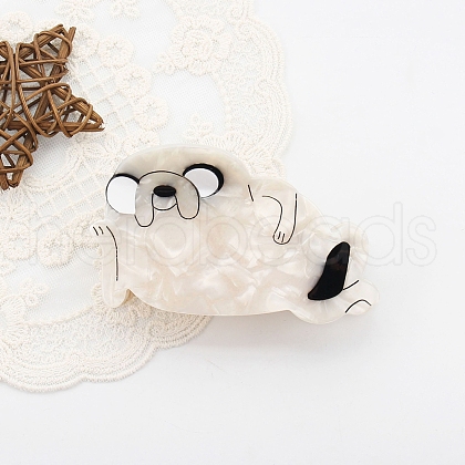 Cute Sea Lion Cellulose Acetate Large Claw Hair Clips PW-WG80402-03-1