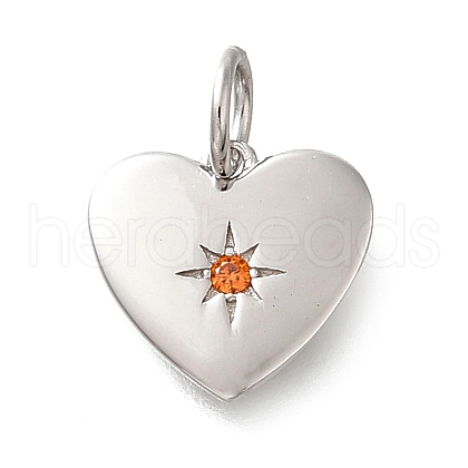 925 Sterling Silver Micro Pave Clear Cubic Zirconia Charms STER-V001-01P-07-1