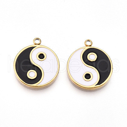 304 Stainless Steel Pendants STAS-N108-15G-1