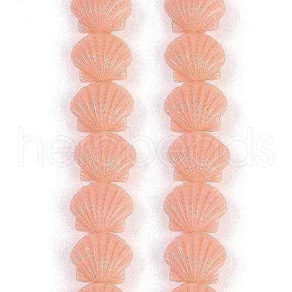 Synthetic Coral Dyed Carved Beads Strands CORA-K009-05A-04-1