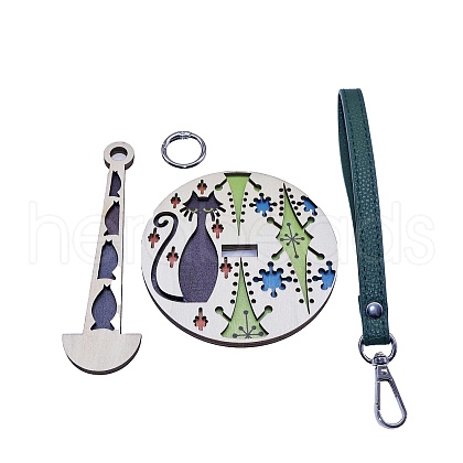 Portable Wood Wrist Yarn Holder PW-WGFCE82-03-1